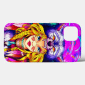Fantasy Cute Warrior Girl Case-Mate iPhone Case (Achterkant (horizontaal))
