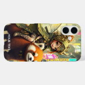 Fantasy Cute Wilde Panda Rit Case-Mate iPhone Case (Achterkant (horizontaal))