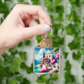 Fantasy Cute Zee Villa Huis Sleutelhanger (Hand)