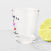 Fantasy / D & D Bachelorette: Cries & Proost Shot Glas (Rechts)