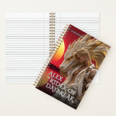 Fantasy Dageraad Draak Mythisch Avontuur Notitieboek (Binnen)