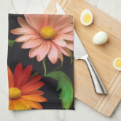 Fantasy Daisy Pattern Keuken Handdoeken (Quarter Fold)