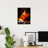 Fantasy Dames Poster (Thuiskantoor)