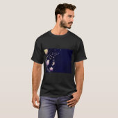 Fantasy Dandelion Moon T-shirt (Voorkant volledig)