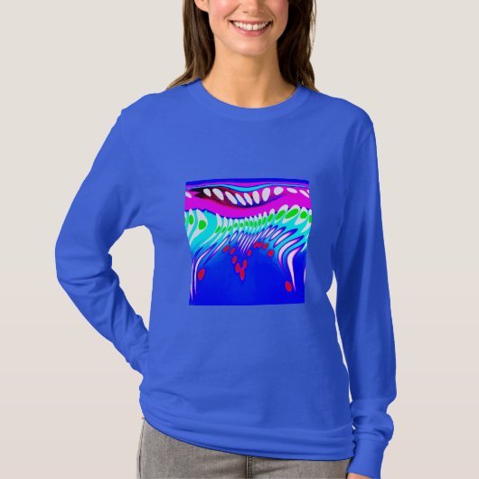 Fantasy dansen trendy mode t-shirt (Voorkant)