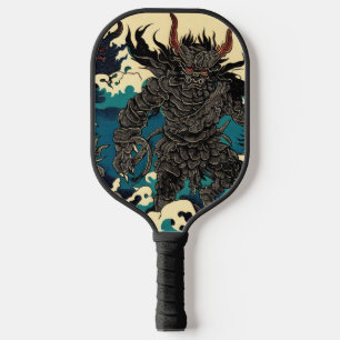 Fantasy Demons - Japanse houtsnede stijl 1 Pickleball Paddle