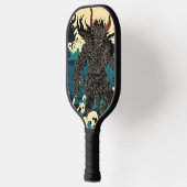Fantasy Demons - Japanse houtsnede stijl 1 Pickleball Paddle (Links)