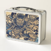 Fantasy Demons - Japanse houtsnede stijl (2) (Achterkant)