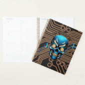 Fantasy Design | Crypto Btc | Motivatie | Blauw Planner (Display)
