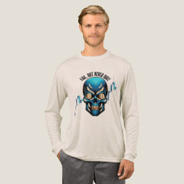 Fantasy Design | Crypto Btc | Motivatie | Blauw Tri-Blend Shirt