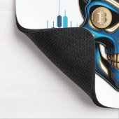 Fantasy Design | Crypto Btc | Motivation | Blue Muismat (Hoek)