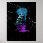 Fantasy Design | Cryptocurrency | Ethereum Marble Poster (Voorkant)