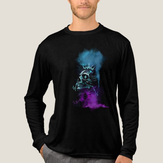 Fantasy Design | Cryptocurrency | Ethereum Tri-Blend Shirt (Voorkant volledig)