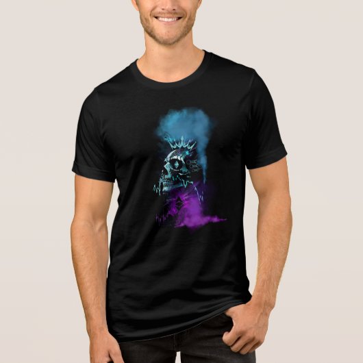 Fantasy Design | Cryptocurrency | Ethereum Tri-Blend Shirt (Voorkant)