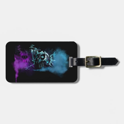 Fantasy Design | Cryptovaluta | Ethereum Bagagelabel (Voorkant horizontaal)