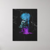 Fantasy Design | Cryptovaluta | Ethereum Marmer Canvas Afdruk (Voorkant)