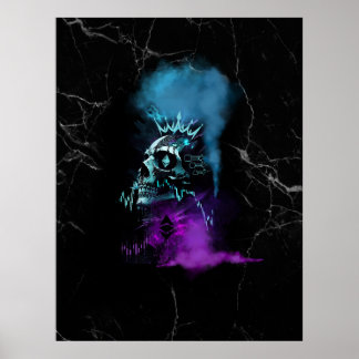 Fantasy Design | Cryptovaluta | Ethereum Marmer Poster