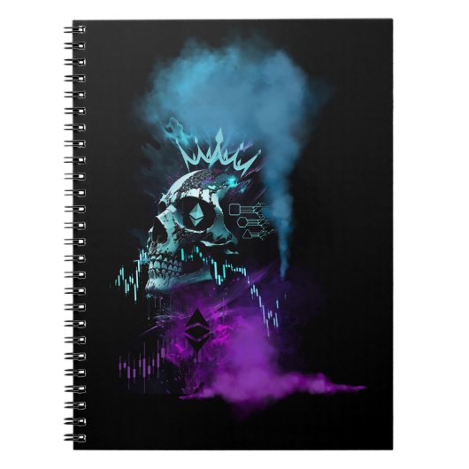 Fantasy Design | Cryptovaluta | Ethereum Notitieboek (Voorkant)