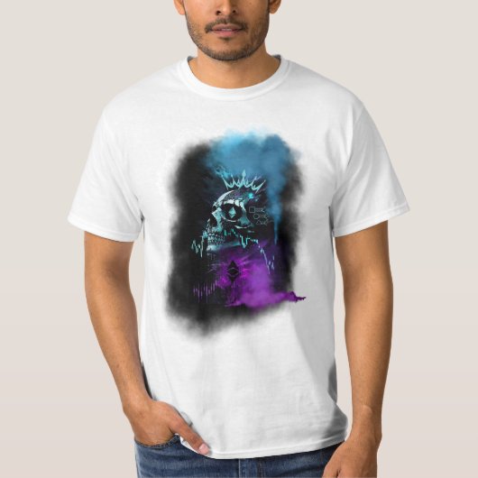 Fantasy Design | Cryptovaluta | Ethereum T-shirt (Voorkant)