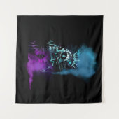 Fantasy Design | Cryptovaluta | Ethereum Wandkleed (Voorkant (horizontaal))