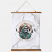 Fantasy Design Marble | Grim Reaper | Motivation Hangend Wandkleed (Voorkant)