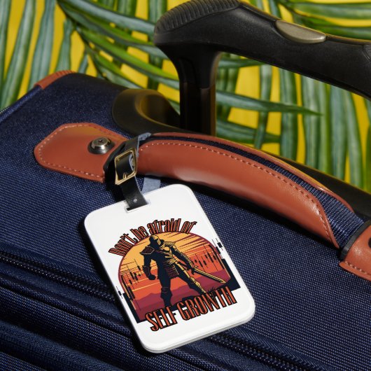 Fantasy Design | Trade | Motivation Luggage Tag Bagagelabel (Voorkant Insitu 1)