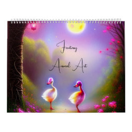 Fantasy dier kunst voor kinderen kalender