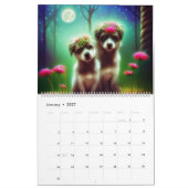 Fantasy dier kunst voor kinderen kalender (Jan 2027)