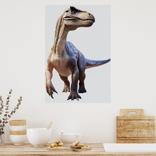 Fantasy Dinosaur Poster (Keuken)