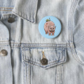 Fantasy dinosauriërs ronde button 5,7 cm (In situ)