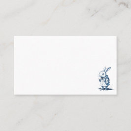 fantasy doctor nurse healer bunny rabbit visitekaartje