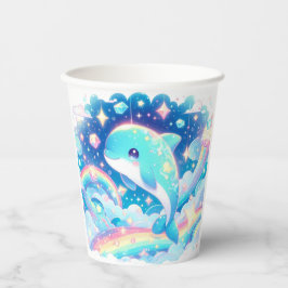 Fantasy Dolphin Baby shower Papieren Bekers