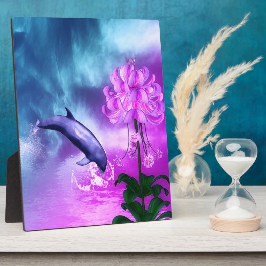 Fantasy Dolphin Fotoplaat (Zijkant)