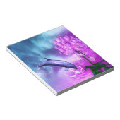 Fantasy Dolphin Notitieblok (Schuin)