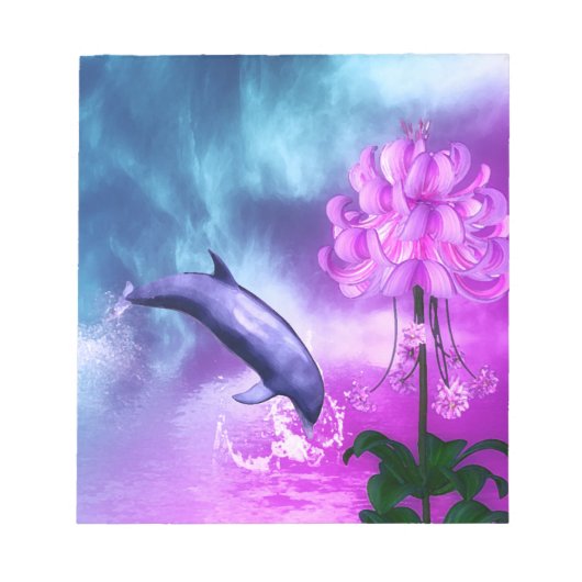 Fantasy Dolphin Notitieblok (Voorkant)
