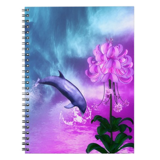 Fantasy Dolphin Notitieboek (Voorkant)