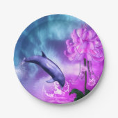 Fantasy Dolphin Papieren Bordje (Voorkant)