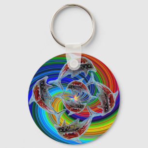 Fantasy Dolphin World sleutelhanger