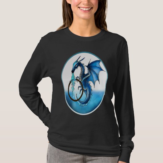 Fantasy draak 6 t-shirt (Voorkant)