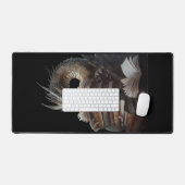 Fantasy Draak Bibliotheek Bureaumat | Donkere Acad (Keyboard & Muis)