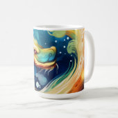 Fantasy Draak Droom Dier 12 Koffiemok (Voorkant rechts)