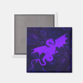Fantasy Draak Koelkastmagneet Magneet (Voorkant / Achterkant)