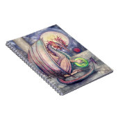 Fantasy Draak Kunst Notitieboek (Rechterzijde)