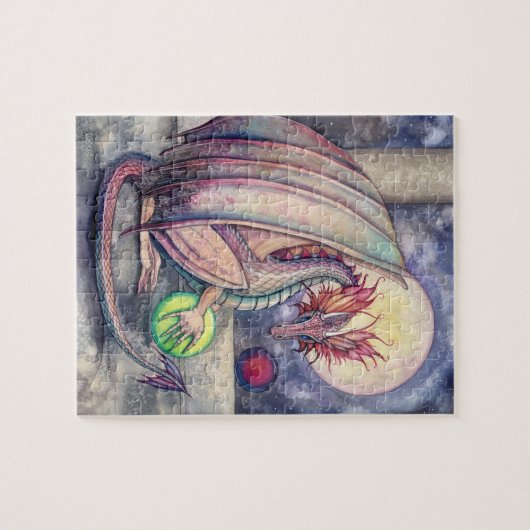 Fantasy Draak Kunst Puzzel (Horizontaal)