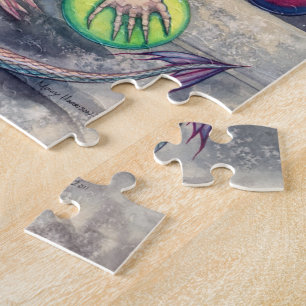 Fantasy Draak Kunst Puzzel