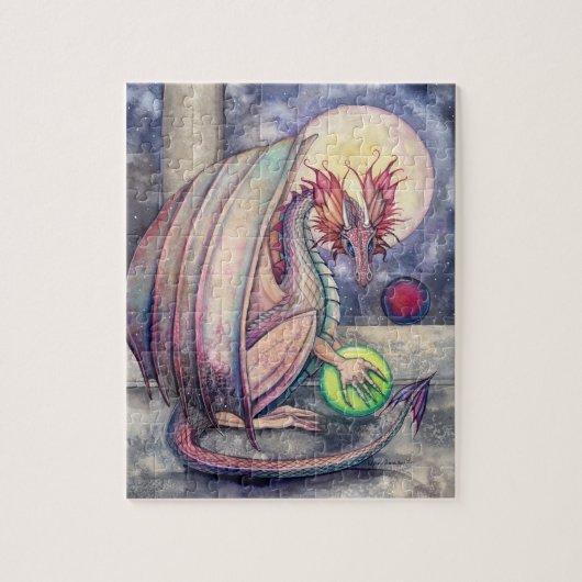 Fantasy Draak Kunst Puzzel (Verticaal)