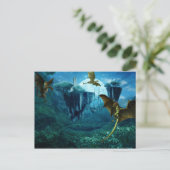 Fantasy Draak Landschap scène Briefkaart (Staand voorkant)