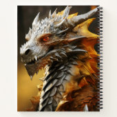 Fantasy Draak Monster Notitieboek (Achterkant)