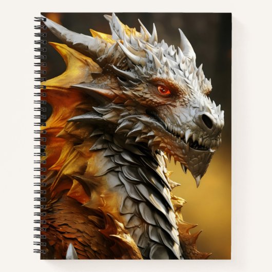 Fantasy Draak Monster Notitieboek (Voorkant)