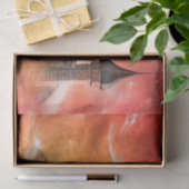 Fantasy, draak op het kasteel tissuepapier (Geschenk)